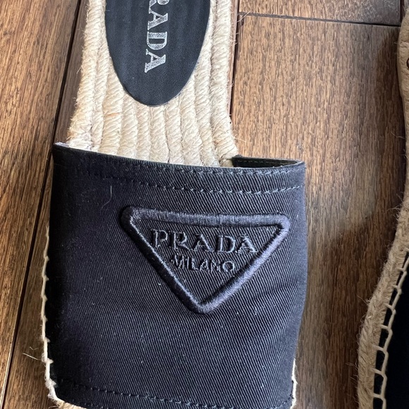 Prada flat espadrille slides - Picture 2 of 9